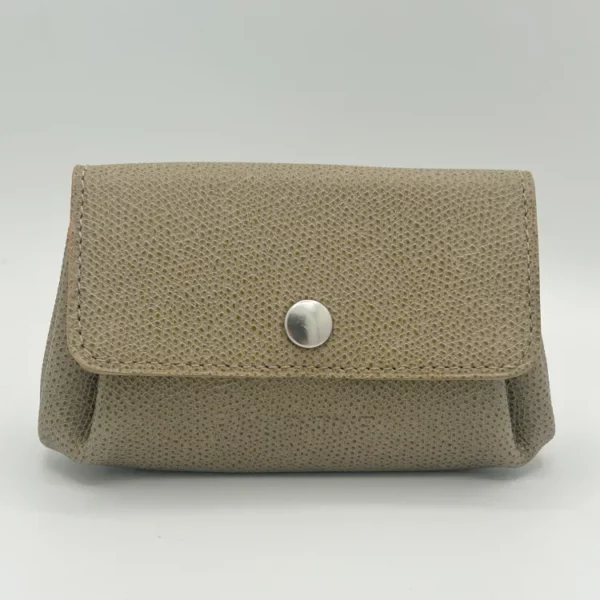 Porte-monnaie L'ESSENTIEL beige marron liégé