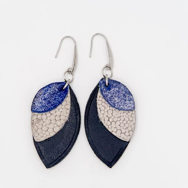 Boucles d'oreilles DREAM bleu